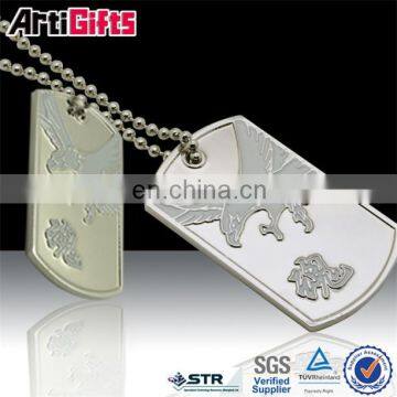 High End Cheap Military Metal Dog id Tag for Jewelry photo-2