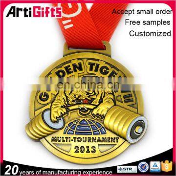 Custom design sports medal trophies awards