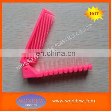 Folding rat tail brush comb for hair,Folding comb for hotel / Hotel comb