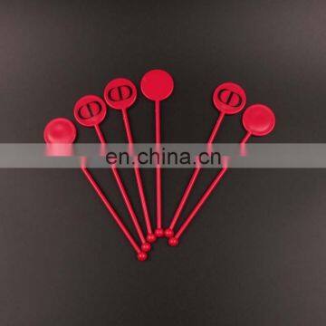 BSCI food grade Customized Logo plasctic stirrer