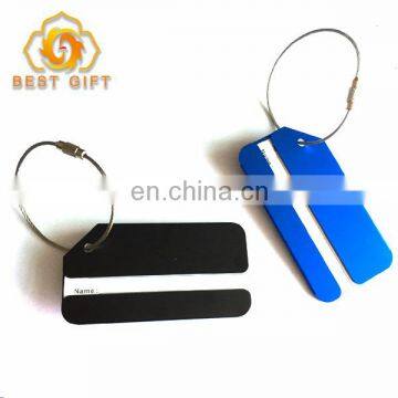 Promotional Gift Aluminum Bulk Luggage Tag