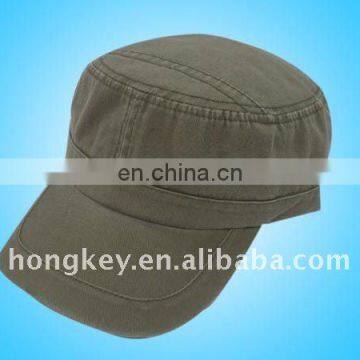 plain army style hat