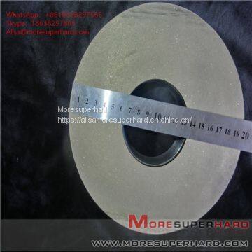 Metal bond diamond grinding wheel machining magnetic material   Alisa@moresuperhard.com