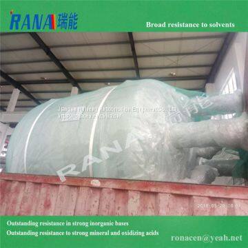 6000L storage tank carbon steel lining Fluoroplastic PTFE tanks Service life 15-20 years