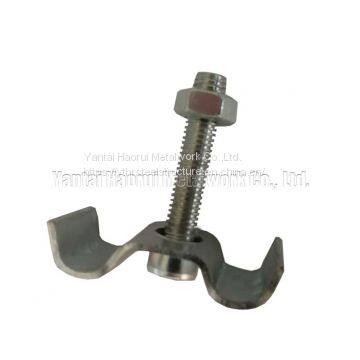 C type stainless steel grating clamps