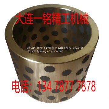 JDB graphite copper sleeve, tin bronze sleeve, wear-resistant machine sleeve, excavator sleeve, mold guide sleeve, oil-free bushing