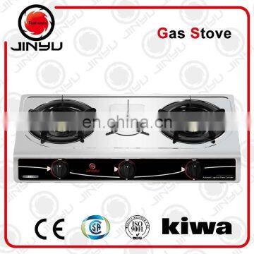 stainless steel cooktop 3 burners table gas stove JY-610