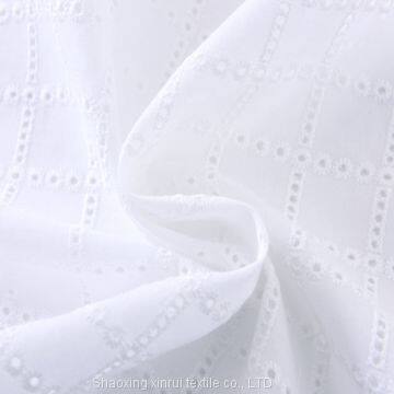 embroidered on cotton eyelet lace fabric african high quality swiss embroidery