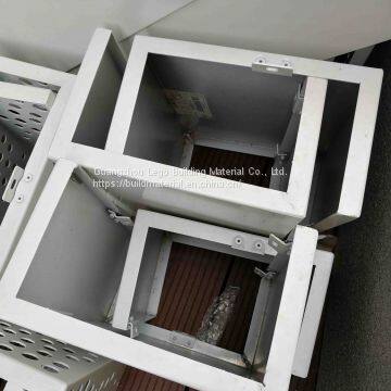 Конусовидная алюминиевая облицовка с 3D-деревянной текстурой для тоннеля