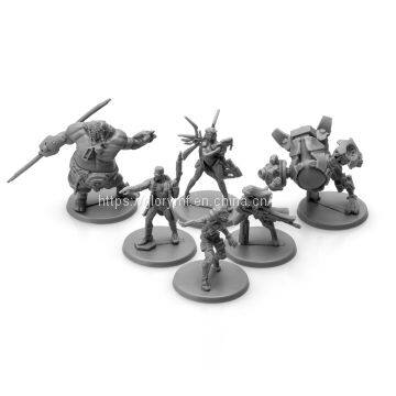 Custom human 3-5cm tall figure/ game monster miniature pieces