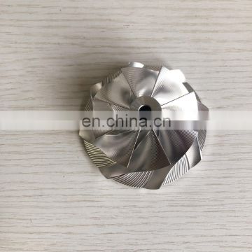 GTX3071 GEN ll  reverse 8+0 blades 54.06/71.40mm point milling turbo milling/aluminum 2618/billet compressor wheel