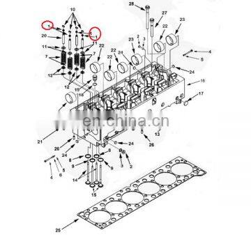QSX15 ISX QSX Engine Intake Exhaust Valve Stern Seal 4312008 3685997 4356366 4026791 photo-2
