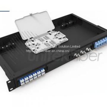 1U Jack Mounted 96fibers MPO & MTP Optical Patch Panel