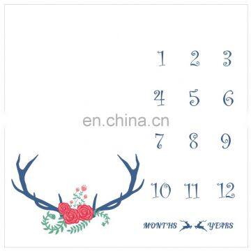 Wholesale Good Quality Milestone Blanket Baby Milestone Blanket Milestone Baby Blanket photo-2