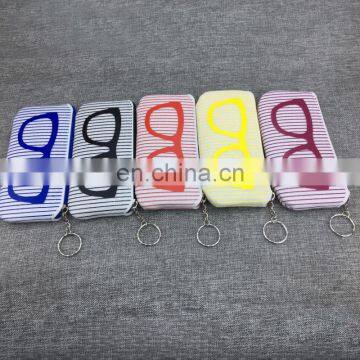 Promotional Fashion Custom Logo Sunglass Bag Felt Glasses Sunglasses Pouch photo-6