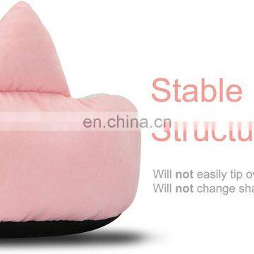 Cat Bed Round Pet Bed for Cats, Kittens, Puppies and Small Dogs Washable Pet Bed With Waterproof Bottom photo-4