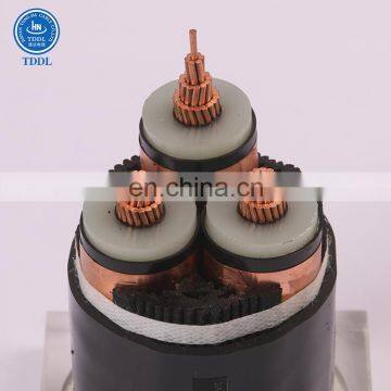 200 meters medium voltage cu conductor 70mm2 cable power supply