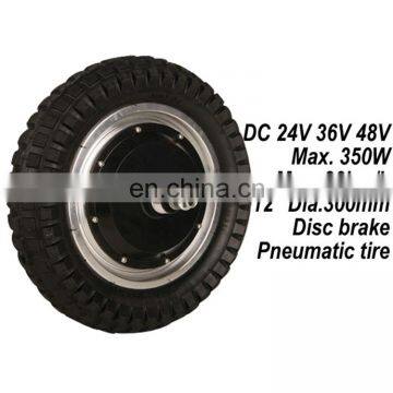 12 Inch DIY Bicycle Electric Scooter Wheel Hub Motor