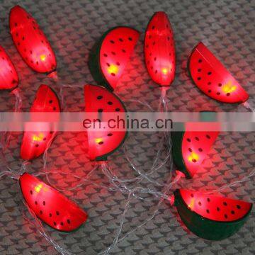 Cool And Refreshing Summer 2AA Battery Box Operated 10 LED Watermelon Fairy String Light For Wedding Party Home Decoration photo-4