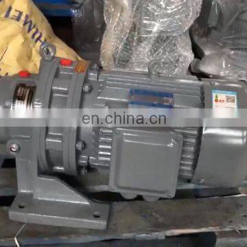 4kw electric motor cycloidal speed reducer gearbox