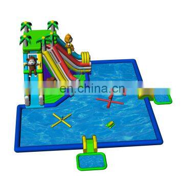 Giant Inflatable Playground Water Park Slide Games Outdoor Water Play Equipment Water Parks With Pool photo-3